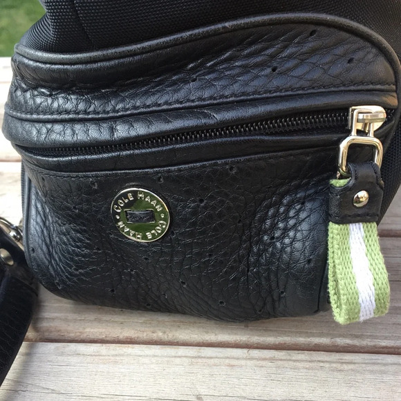 Cole Haan Zerogrand Black Pebbled‎ leather backpack main image 7